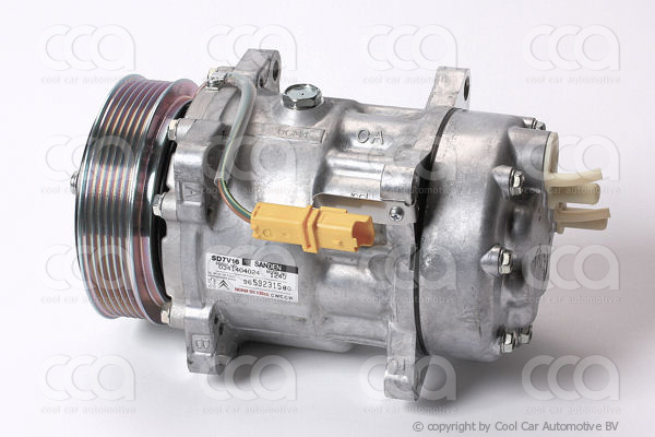 Compressor PW-AG-OR Origineel Compr. Orig. Peugeot 307 / 406 / 607