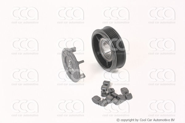 Poelie-set Poelie-set Denso 6SEU / PV6-Ã˜100mm