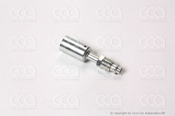 Fittingen / Compr. fittingen - adapters Fitting MOR   0 gr  6 - 6 aluminium