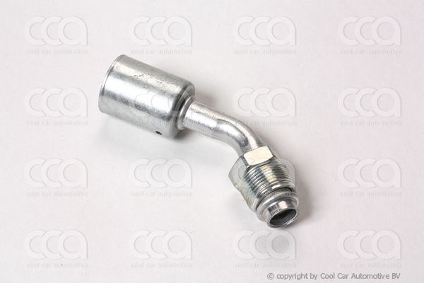 Fittingen / Compr. fittingen - adapters Fitting MOR 45 gr 12 - 12 staal
