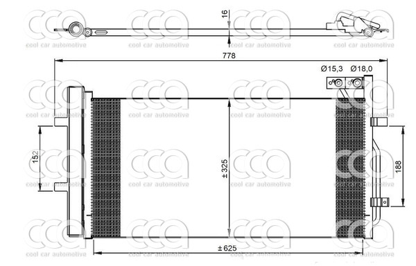 Condensers PW Condenser Audi Q3