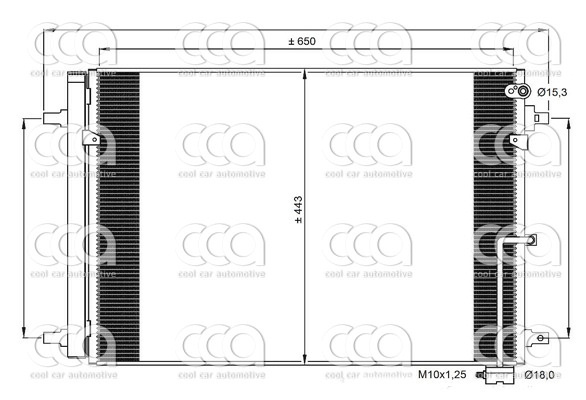 Condensers PW Condenser Audi A8 09>