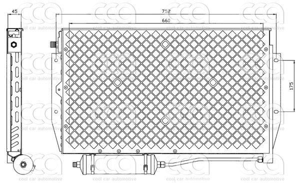 Condensers PW Condenser DAF 95