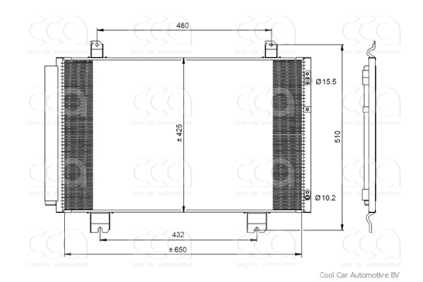 Condensers PW Condenser Lexus LS460 06>