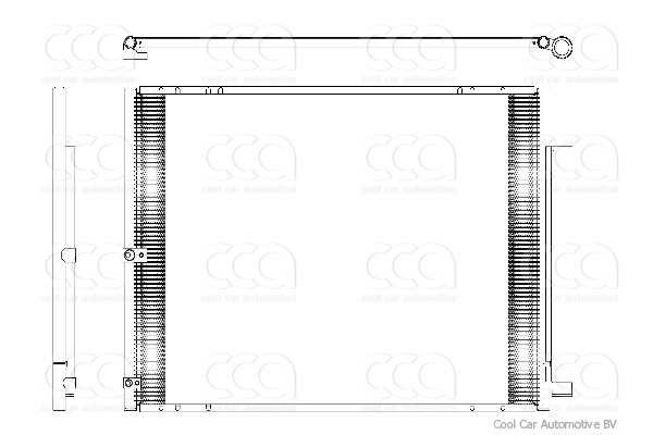 Condensers PW Condenser Lexus RX300 03 - 08