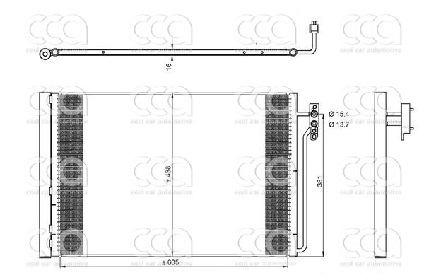 Condensers PW Condenser Range Rover III 3.0D 02-12