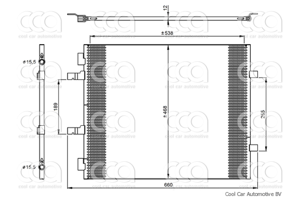 Condensers PW Condenser Nissan Primastar