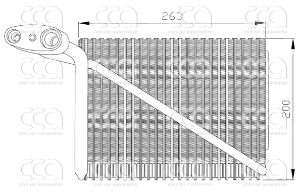 Verdampers Verdamper Audi A4 8D1 820 103C/D