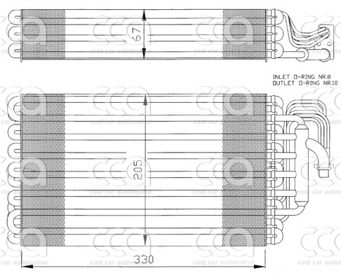Verdampers Verdamper BMW E31/E32/E34