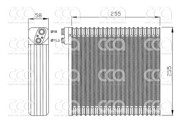Verdampers Verdamper Toyota Corolla 2002-