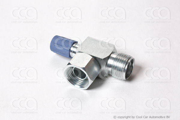 Fittingen / Compr. fittingen - adapters Fitting 10   90 gr.  FOR - MIO + R134a