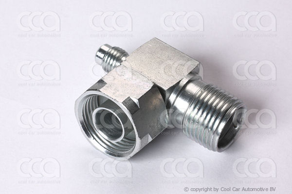 Fittingen / Compr. fittingen - adapters Fitting rotalock 90 gr - MIO 10 + R12