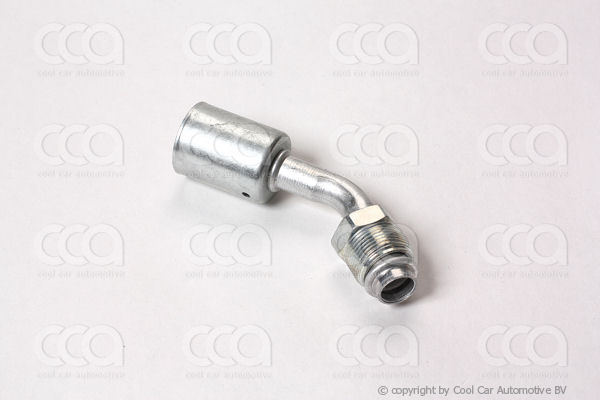 Fittingen / Compr. fittingen - adapters Fitting MOR 45 gr 10 - 10 staal