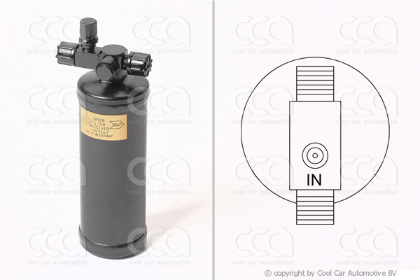 Droger / accumulator Droger universeel 208 mm x 64 mm