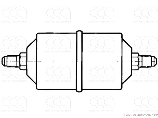 Droger / accumulator Droger in-line Hansa 2 x Mio