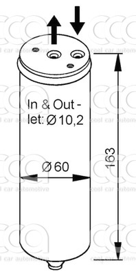 Droger / accumulator Droger Honda Civic