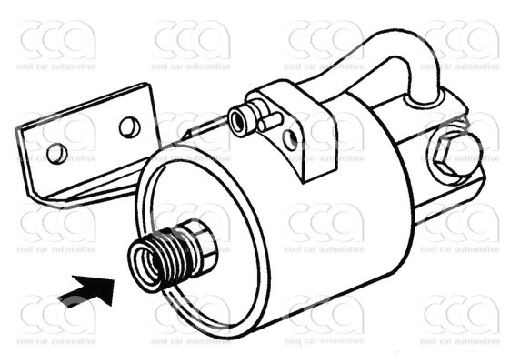 Droger / accumulator Droger Mercedes Classe A
