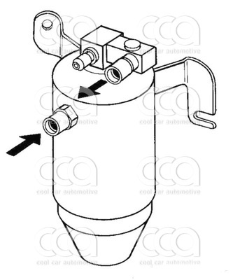 Droger / accumulator Droger Peugeot Berlingo / 306 / Partner