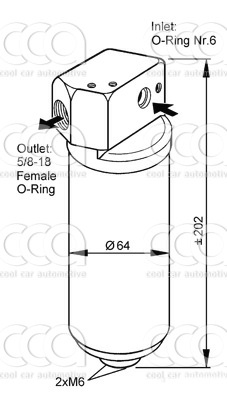 Droger / accumulator Droger Renault Espace III / Laguna