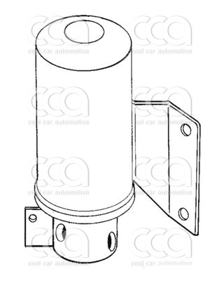 Droger / accumulator Droger VW Passat IV