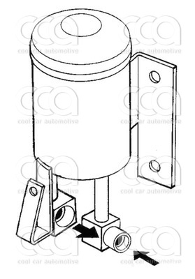 Droger / accumulator Droger VW Passat III