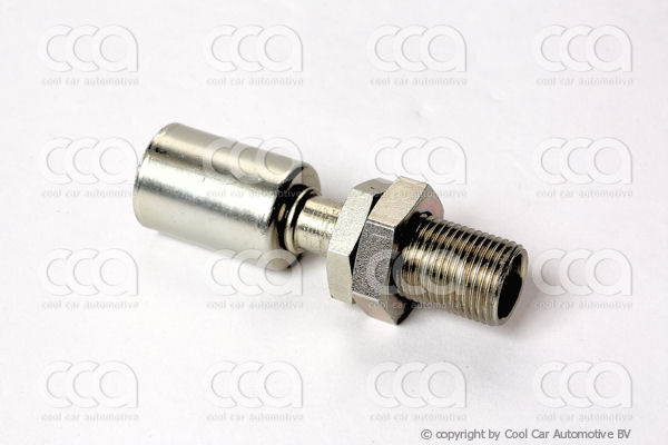 Fittingen / Compr. fittingen - adapters Fitting plaatdoorvoer 0 gr 10 staal