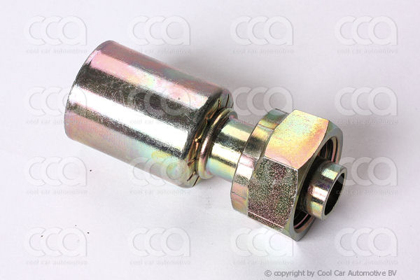 Fittingen / Compr. fittingen - adapters Fitting rotalock  0 gr 10 staal