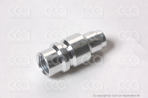 Servicenippels / adapters en toebehoren Lagedruk insoldeerventiel R134a alu.