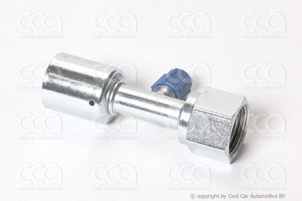 Fittingen / Compr. fittingen - adapters Fitting FOR  0 gr  12 - 12  staal + R134