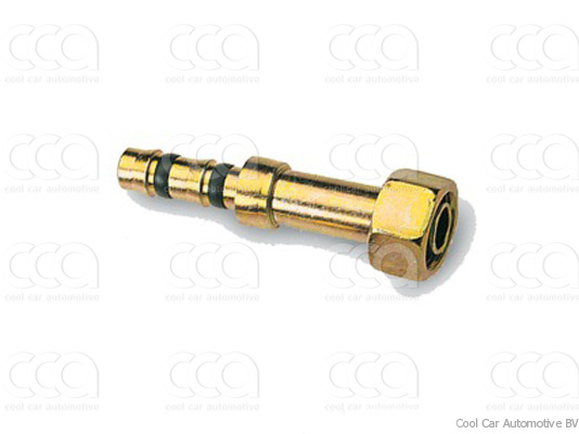 Fittingen / Compr. fittingen - adapters Fitting FOR 0 gr 10-10 staal Frigo click