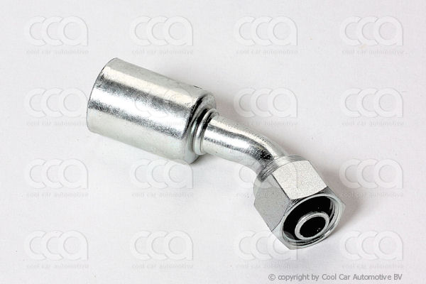 Fittingen / Compr. fittingen - adapters Fitting FOR 45 gr 8 - 8 aluminium