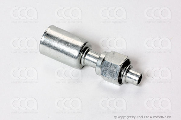 Fittingen / Compr. fittingen - adapters Fitting FOR  0 gr  8 - 8 staal