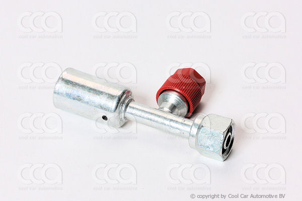 Fittingen / Compr. fittingen - adapters Fitting FOR  0 gr  6 - 6  alu + R134a