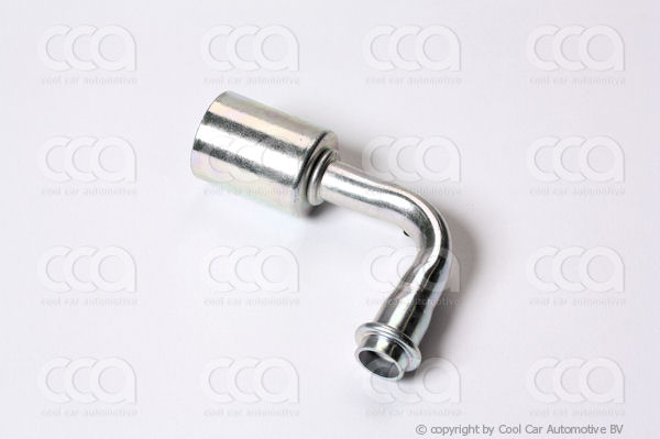 Fittingen / Compr. fittingen - adapters Fitting klemplaat male 90 gr 10-12 staal