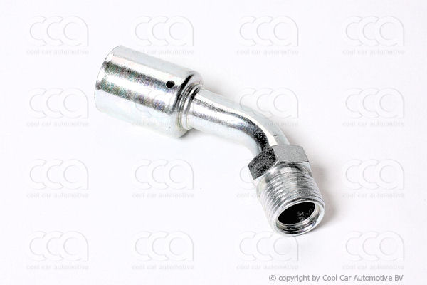 Fittingen / Compr. fittingen - adapters Fitting MIO 45 gr 10 - 10 staal