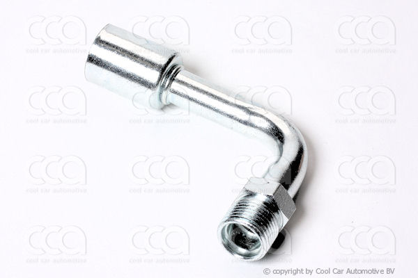 Fittingen / Compr. fittingen - adapters Fitting MIO 90 gr 12 - 12 staal