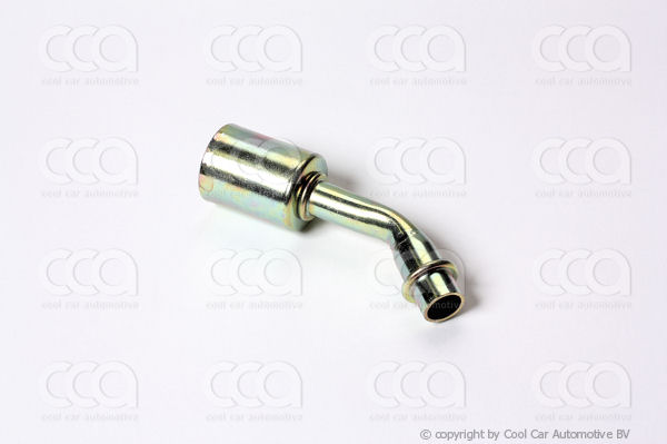 Fittingen / Compr. fittingen - adapters Fitting Klemplaat male  45 gr 10 staal