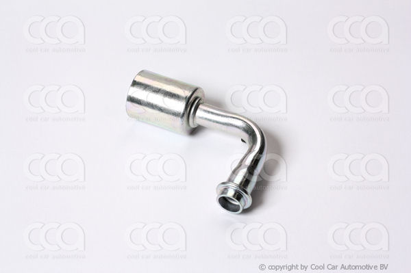 Fittingen / Compr. fittingen - adapters Fitting Klemplaat male  90 gr 10 staal