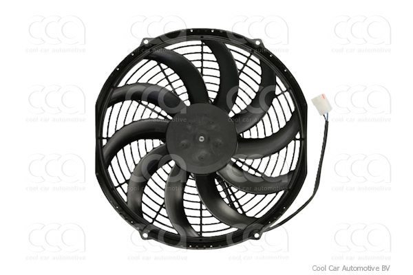 Ventilatoren UNI (condenser) Ventilator Spal 305 mm. 12 volt zuigend