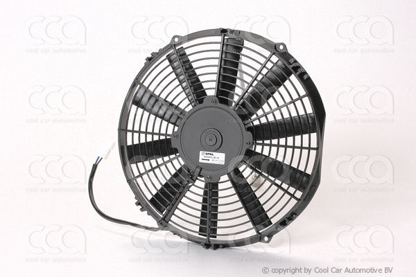 Ventilatoren UNI (condenser) Ventilator Spal 305 mm. 12 volt drukkend