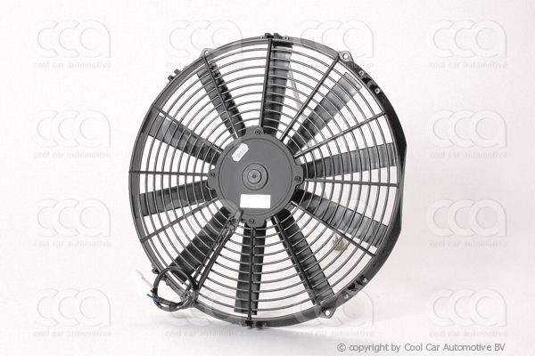 Ventilatoren UNI (condenser) Ventilator Spal 330 mm. 12 volt zuigend