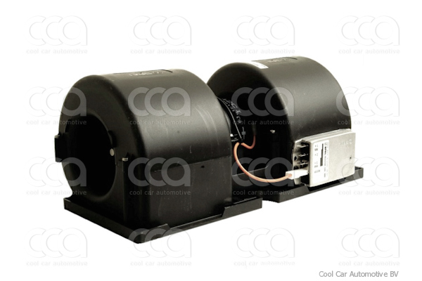 Kachelblower UNI + toebehoren Kachelblower Spal dubbel 12V