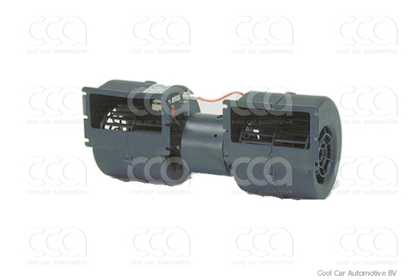 Kachelblower UNI + toebehoren Kachelblower Spal dubbel 12V