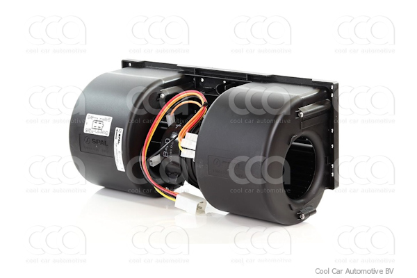 Kachelblower UNI + toebehoren Kachelblower Spal dubbel 24V