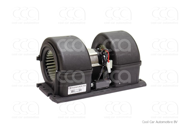 Kachelblower UNI + toebehoren Kachelblower Konvekta dubbel 12V