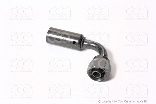 Fittingen / Compr. fittingen - adapters Fitting FOR 90 gr ROD  6 - 6  staal