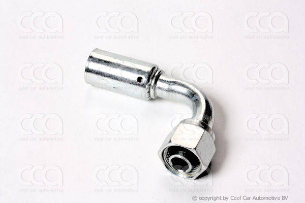 Fittingen / Compr. fittingen - adapters Fitting FOR 90 gr ROD  8-8  staal