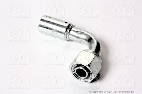 Fittingen / Compr. fittingen - adapters Fitting FOR 90 gr ROD  10-10  staal