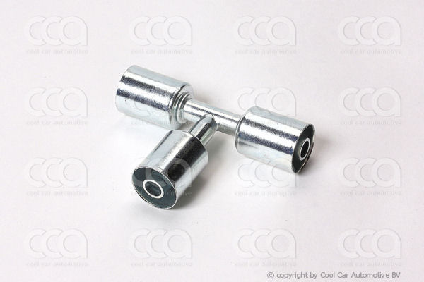 Fittingen / Compr. fittingen - adapters Fitting T splicer 8 - 8 - 8 aluminium