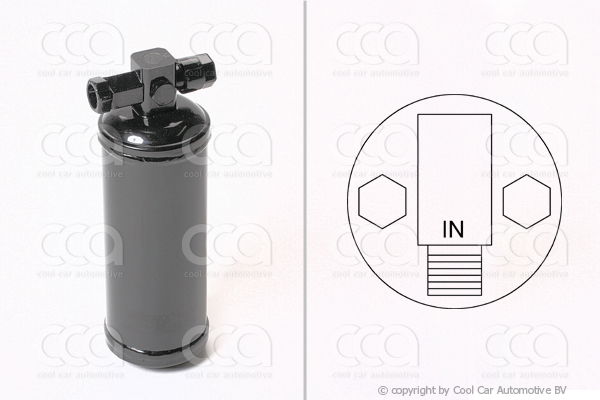 Droger / accumulator Droger universeel 206 mm x 64 mm